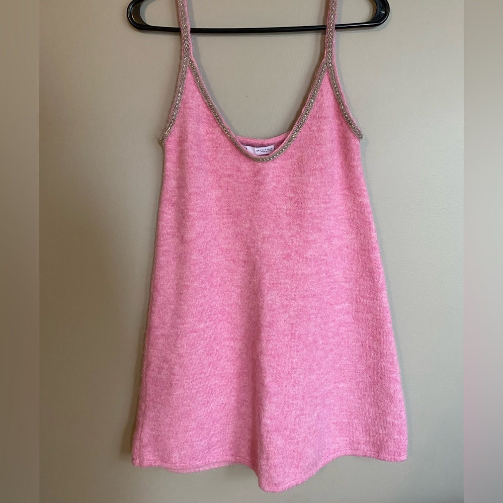 Zara Alpaca and Wool Dress Pink Mini Size S - Picture 4 of 9